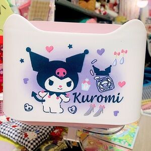 Kuromi desk trash bin
